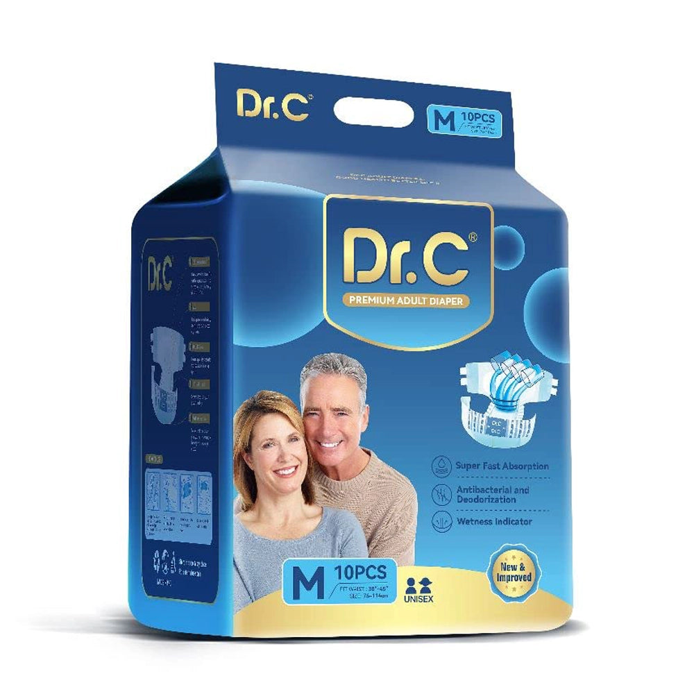 Dr. C Adult Diapers (Medium) -1